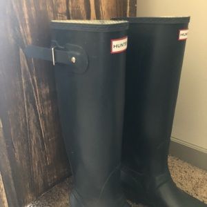 Hunter rain boots